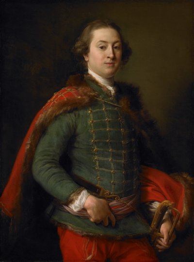 Portrait of John Woodyeare, 1750 by Pompeo Girolamo Batoni